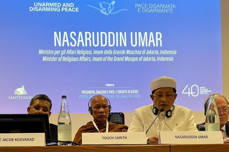 Hadiri Forum di Italia, Menag Dorong Bahasa Agama Jadi Instrumen Diplomasi Global