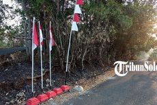 Maling Bendera Merah Putih Beraksi di Wonogiri, Sasar Lokasi di Pinggir Jalan