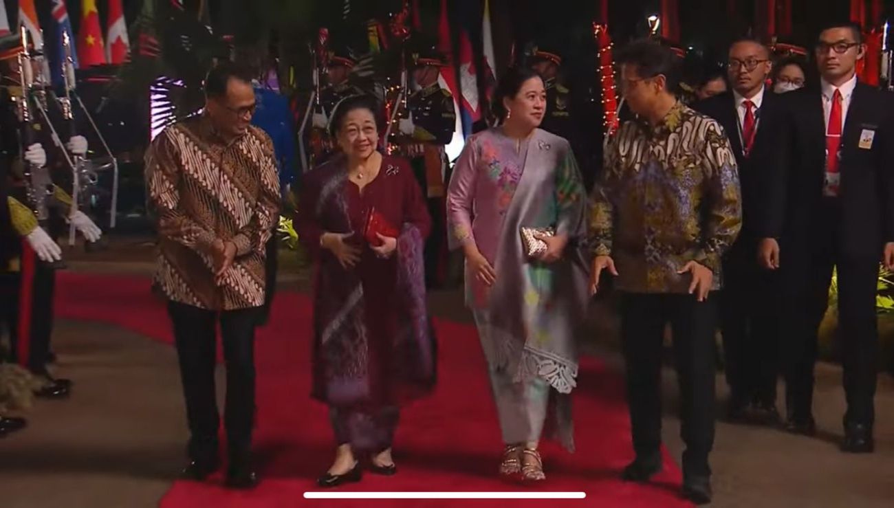 Megawati dan Yenny Wahid Hadir di Jamuan Makan Malam Kepala Negara ASEAN