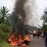 Serang Pesepeda di Deli Serdang, 2 Motor Diduga Anggota Geng Motor Dibakar 