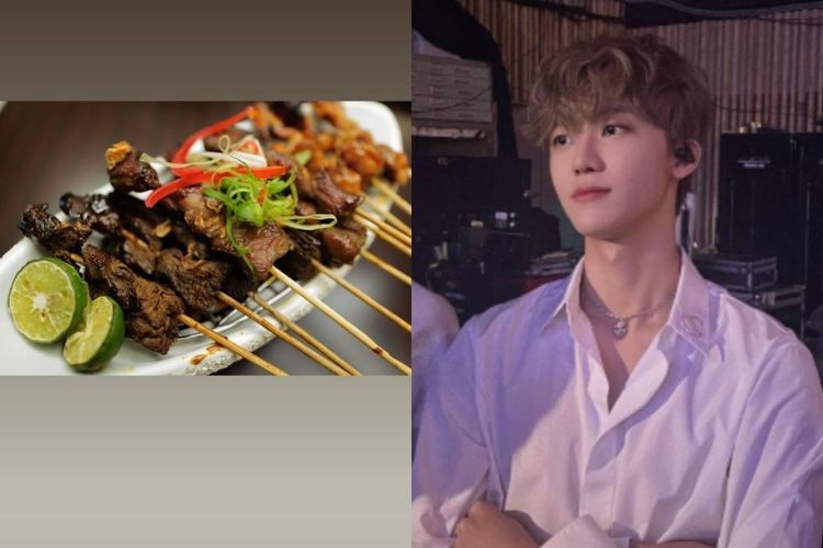 Jaemin NCT Dream bagikan foto makanan Indonesia di akun Instagramnya.