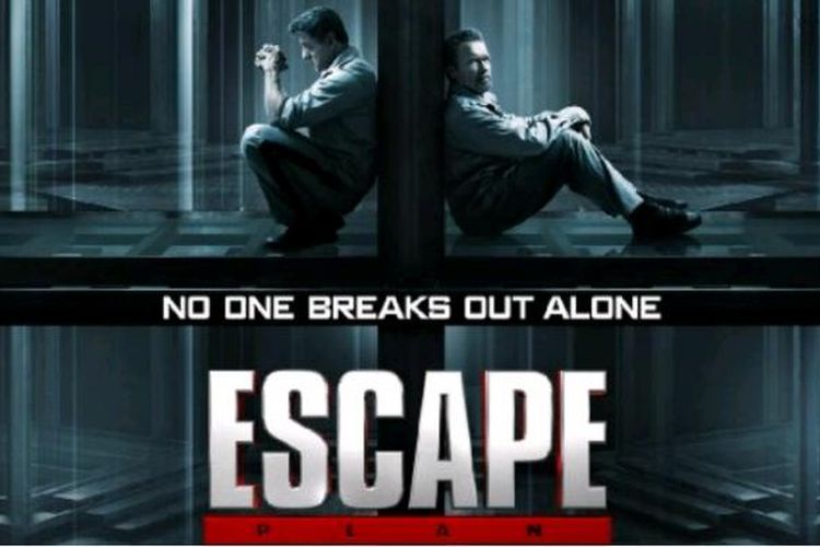 Film Escape Plan, dibintangi dua aktor laga Sylvester Stallone dan Arnold Schwarzenegger