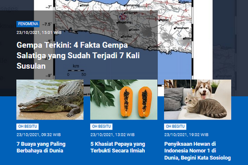 [POPULER SAINS] Fakta Gempa Salatiga | Buaya Paling Berbahaya di Dunia