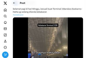 AP II Pastikan Kebakaran Resto di Terminal 3 Bandara Soeta Sudah Padam