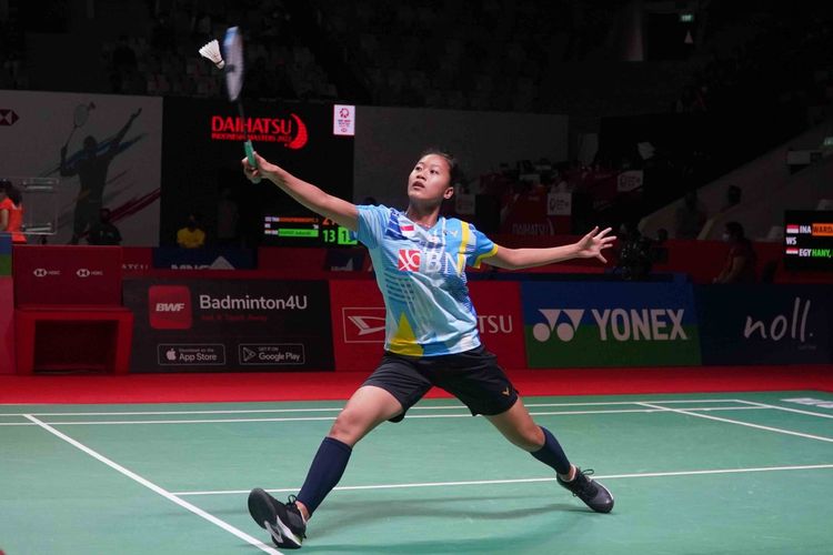 Pemain tunggal putri Putri Kusuma Wardani memenangi babak kualifikasi turnamen bulu tangkis Indonesia Masters 2022. 