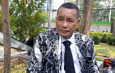 Pengacara Hotman Paris di Jalan Kapten Tendean, Jakarta Selatan, Rabu (20/9/2023)