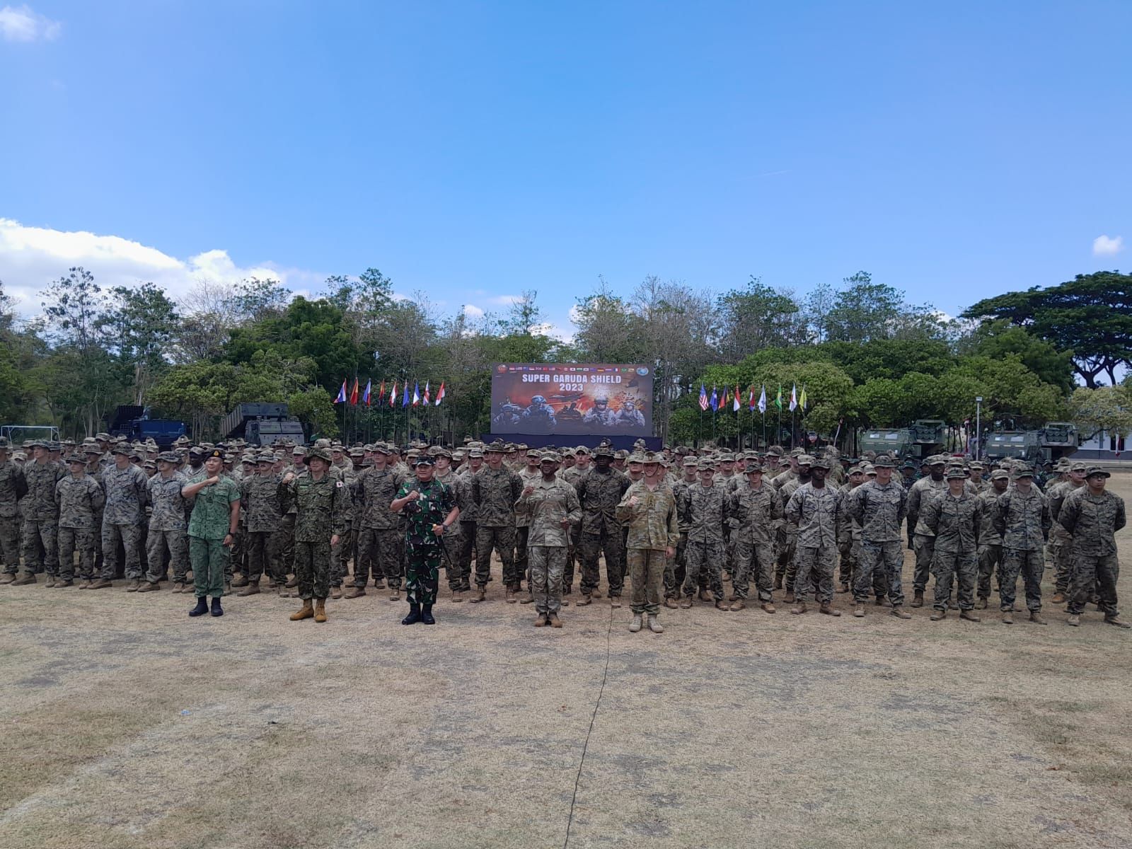 TNI Gelar Latihan Tempur bersama 6 Negara Selama 2 Pekan