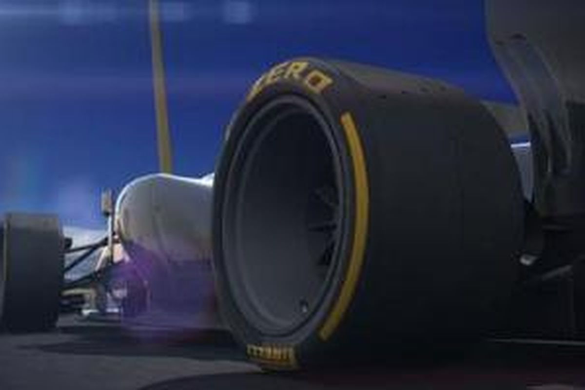 Pirelli menyiapkan ban low profile 18 inci buat Formula 1.