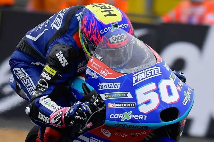 Pebalap Moto3, Jason Dupasquier, yang tewas saat Moto3 Italia 2021