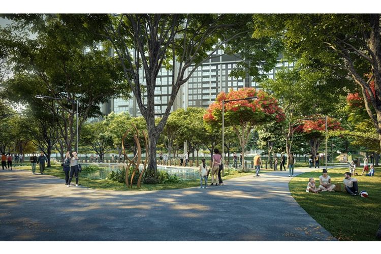 Alam Sutera telah mengimplementasikan konsep green development secara teliti di kawasan terpadu mereka sejak perencanaan masterplan pada 1993.