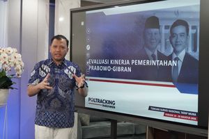 Survei Poltracking Indonesia: 47 Persen Publik Puas dengan Kinerja Menteri Prabowo-Gibran