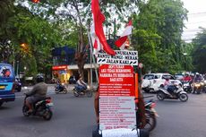 Perjalanan Man Rambo, Berjalan Kaki Keliling Jawa Sebarkan Pesan Antinarkoba (Bagian 2)