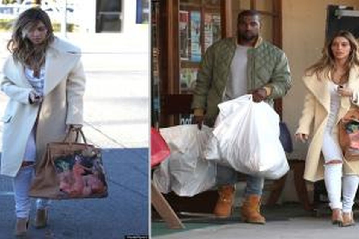 Kanye West dan Kim Kardashian 