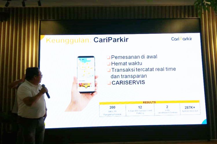 CariParkir merupakan layanan digital terbaru dari Astra Digital.