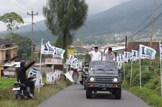 Kampanye di Wonosobo, Cak Imin Sapa Warga dari Atas Jeep