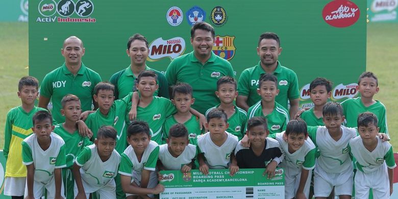 Delapan belas pemain terbaik MILO Football Championship 2018 hasil seleksi tim talent scouting yaitu Zaenal Abidin, Kurniawan Dwi Yulianto, dan Ponaryo Astaman mendapatkan pelatihan intensif mulai dari 8-12 Mei di MILO Football Camp Jakarta yang dilaksanakan di International Sports Club of Indonesia, Ciputat.