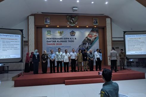 Pemkot Tangerang Terima DIPA 2020 Sebesar Rp 10,2 Miliar