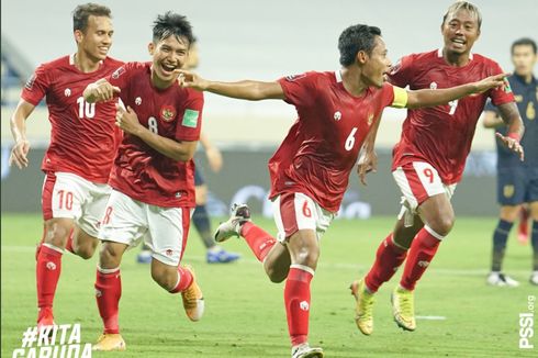 VIDEO Gol-gol Timnas Indonesia Vs Thailand, Garuda Bangkit Dua Kali