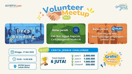 Volunteer Meetup Vol-2 Generasi Jernih