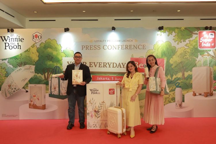 Perayaan 100 tahun Winnie the Pooh hadir secara eksklusif lewat kolaborasi antara Super Indo dan Big Corporation melalui program loyalitas bertajuk ?Your Everyday Bestie?.