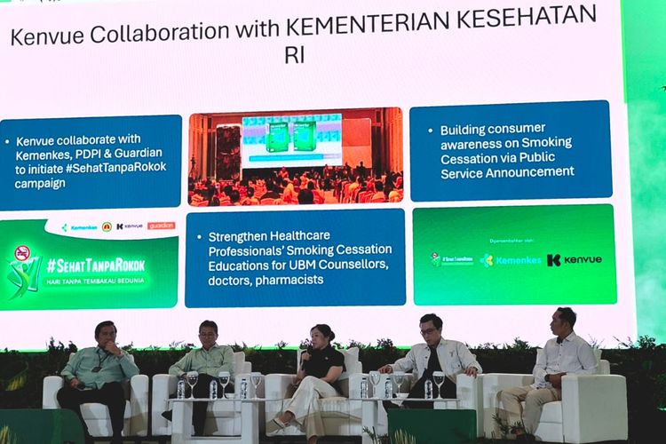 Sinergi Guardian, Kenvue, dan Kementerian Kesehatan dalam Peluncuran Kampanye Nasional #SehatTanpaRokok