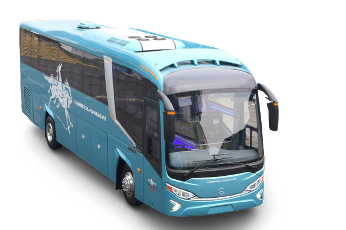 Bus Evolander buatan New Armada