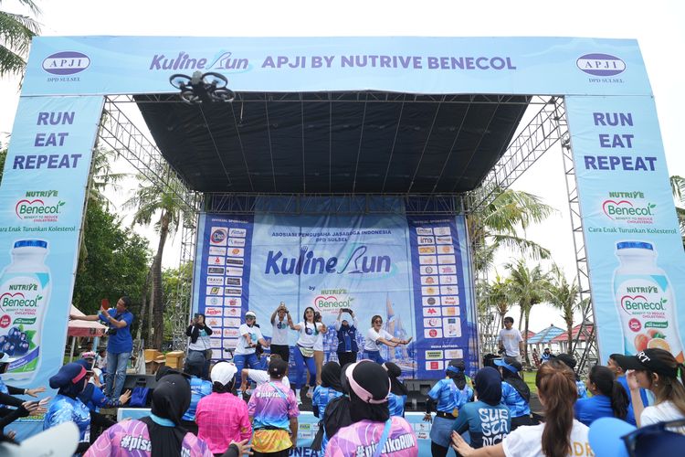 KulineRun APJI by Nutrive Benecol 2024 di kota Makassar pada 6-8 Desember 2024.
