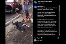 Video Viral Brio Kecelakaan hingga Terbalik, Sopir Diduga Mengantuk