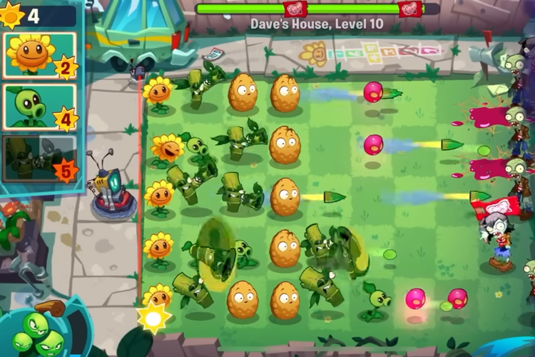 Plants vs. Zombies 3 menghadirkan visual yang lebih minimalis dan modern