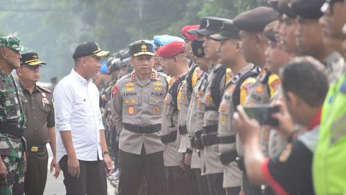 Amankan Pemilu di Jabar, 19.725 Personel Gabungan Diterjunkan