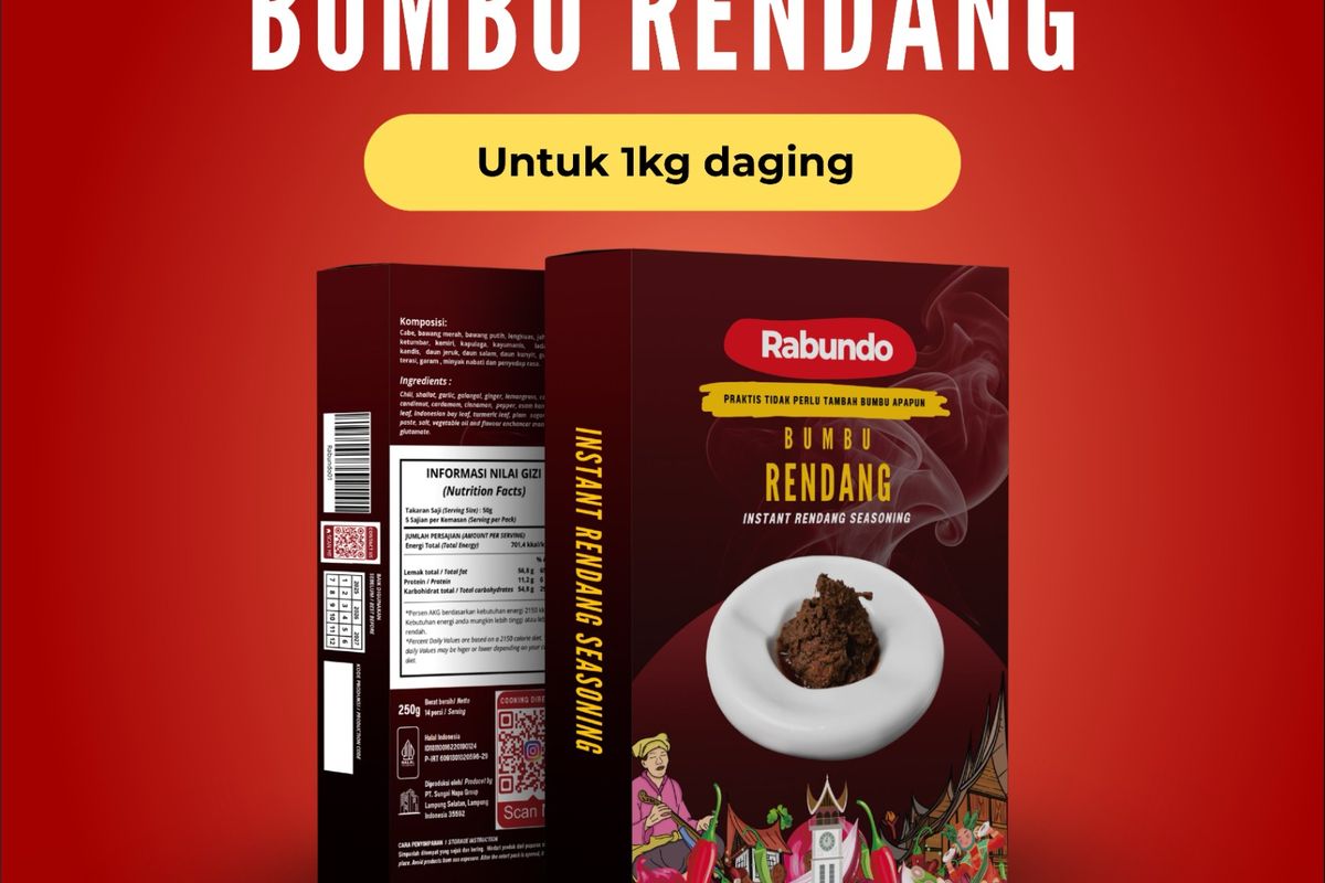 Produk Rabundo yang digagas Tika bergabung dengan Rumah BUMN BRI Bakauheni untuk memperoleh pendampingan dalam mengembangkan usaha. 