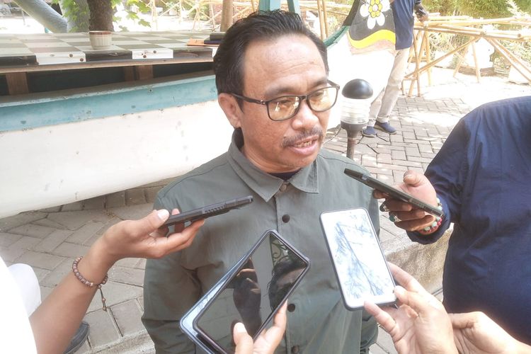 Ketua Bawaslu Kabupaten Situbondo Ahmad Faridl Ma'ruf ketika ditemui pada Jumat (8/12/2023).