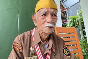 Cerita Amad Veteran Perang 10 November Surabaya, Pencari Tangga untuk Robek Bendera Belanda