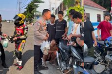 Kopi Curhat Pak Bhabin, Jurus Brigpol Agus Edukasi Anak Muda dengan Ajak Makan-Belikan Helm