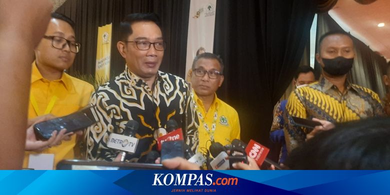 Ridwan Kamil Pertimbangkan Merapat ke Golkar