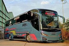 Tengok Bus Baru Buatan Karoseri K3, Titanium Bus dengan Gaya Sporty