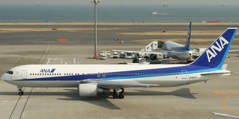 Foto ilustrasi Boeing 767-300 All Nippon Airways