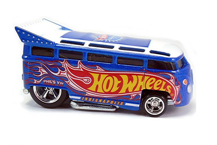 Salah satu desain ikonik Phil Riehlman, VW Drug Bus T1 yang menjadi koleksi para penggemar Hot Wheels. 