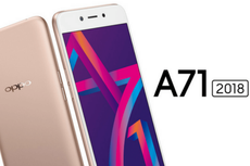 Oppo A71 (2018) Meluncur dengan Chip Snapdragon, Dijual Rp 2,4 Juta