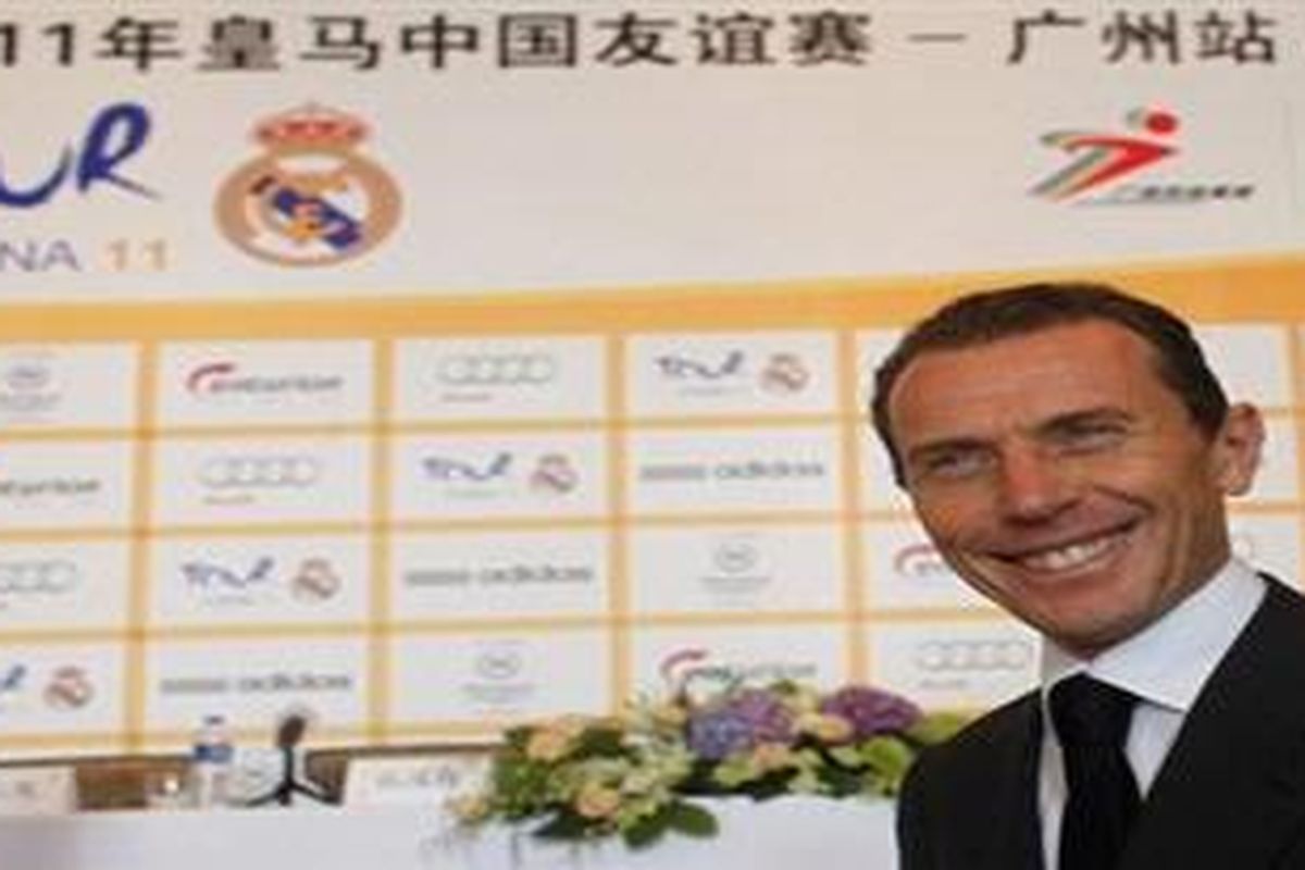 Direktur hubungan internal Real Madrid, Emilio Butragueno.