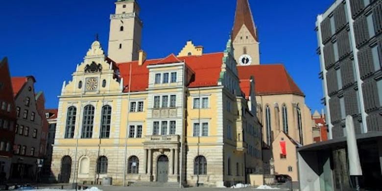 Balai kota Ingolstadt, Bavaria, Jerman.