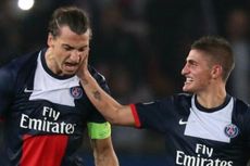 Ibrahimovic dan Verratti Raih Penghargaan di Ligue 1