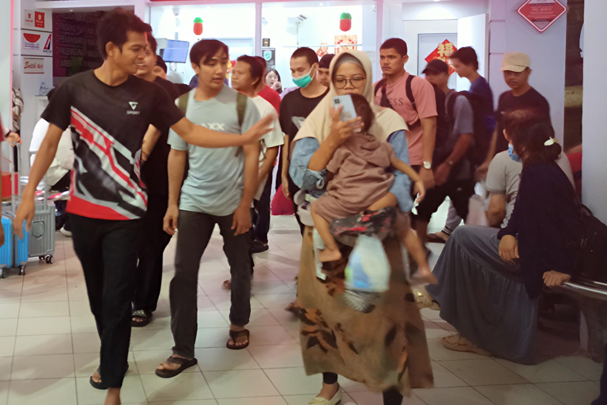 129 TKI Dipulangkan dari Malaysia via Pelabuhan Internasional Batam 