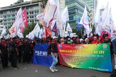 Buruh Demo Lagi, Tuntut Upah 2015 Naik 30 Persen