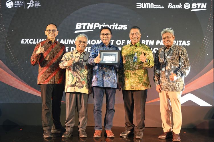 Peluncuran KPR BTN Prioritas di Jakarta, Jumat (25/8/2023). 