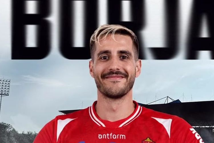 Borja Herrera, pemain baru Persijap Jepara yang sebelumnya berkarier di Liga Super India.