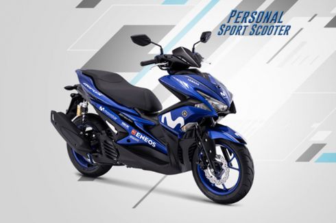 Tanpa Pemberitahuan, Yamaha Segarkan Tampilan Aerox