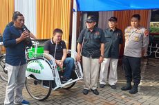 Pertama di Indonesia, Becak Listrik Digunakan untuk Penumpang Umum