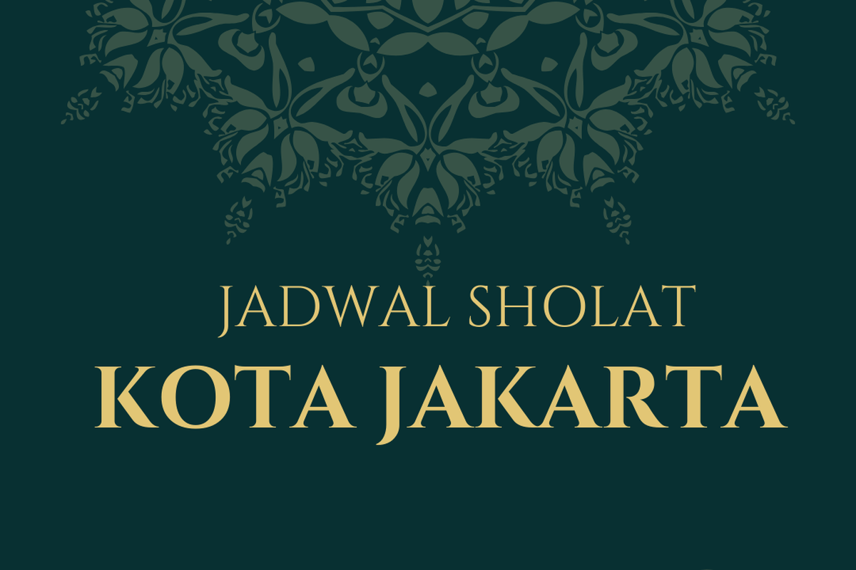 Jadwal Sholat Kota Jakarta