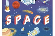 Mempelajari Alam Semesta Bersama Ensiklopedia Lift the Flaps: Space